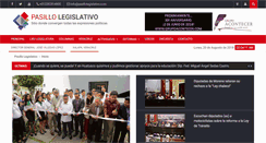 Desktop Screenshot of pasillolegislativo.com